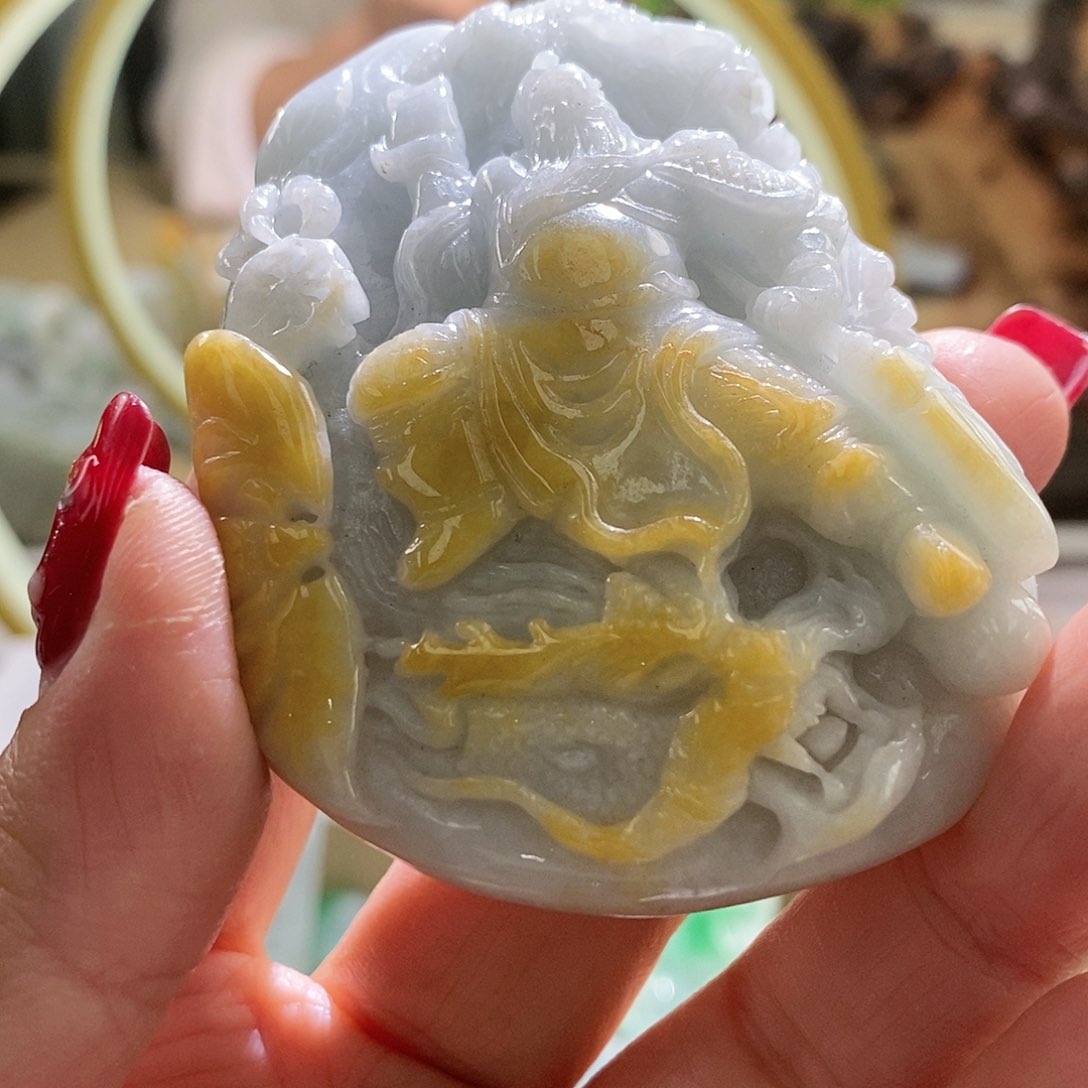 【闪购商品】翡翠颈饰未镶嵌二爷