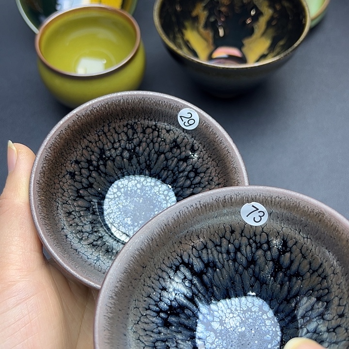 工***烛茶盏建窑建盏主人杯