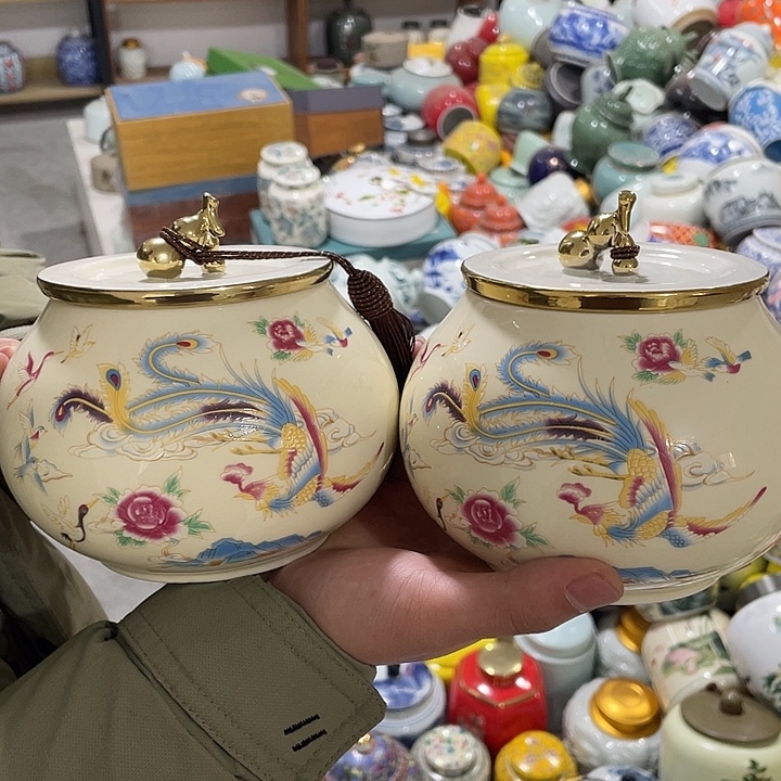 陶瓷罐茶叶罐密封罐