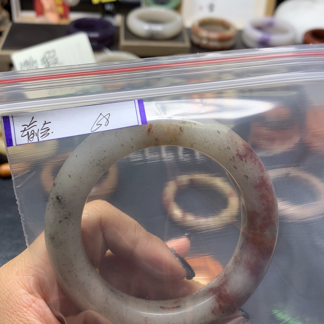 石英质玉手镯未镶嵌?*兮