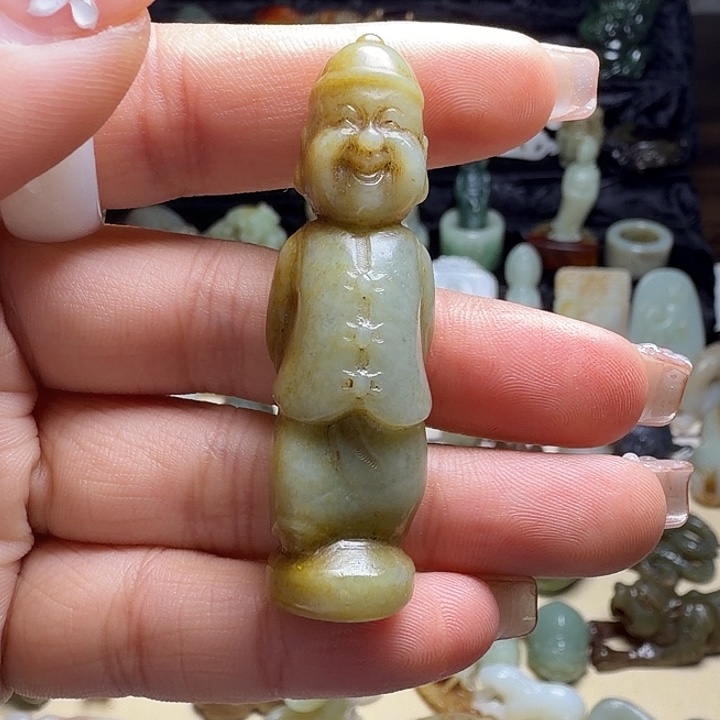 和田玉（糖玉）未镶嵌颈饰