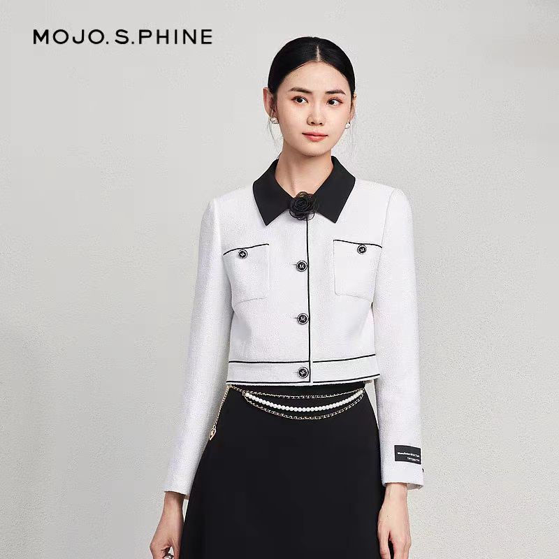 气质短外套24年新款上衣女外套MJFA02WJK011W11/zb