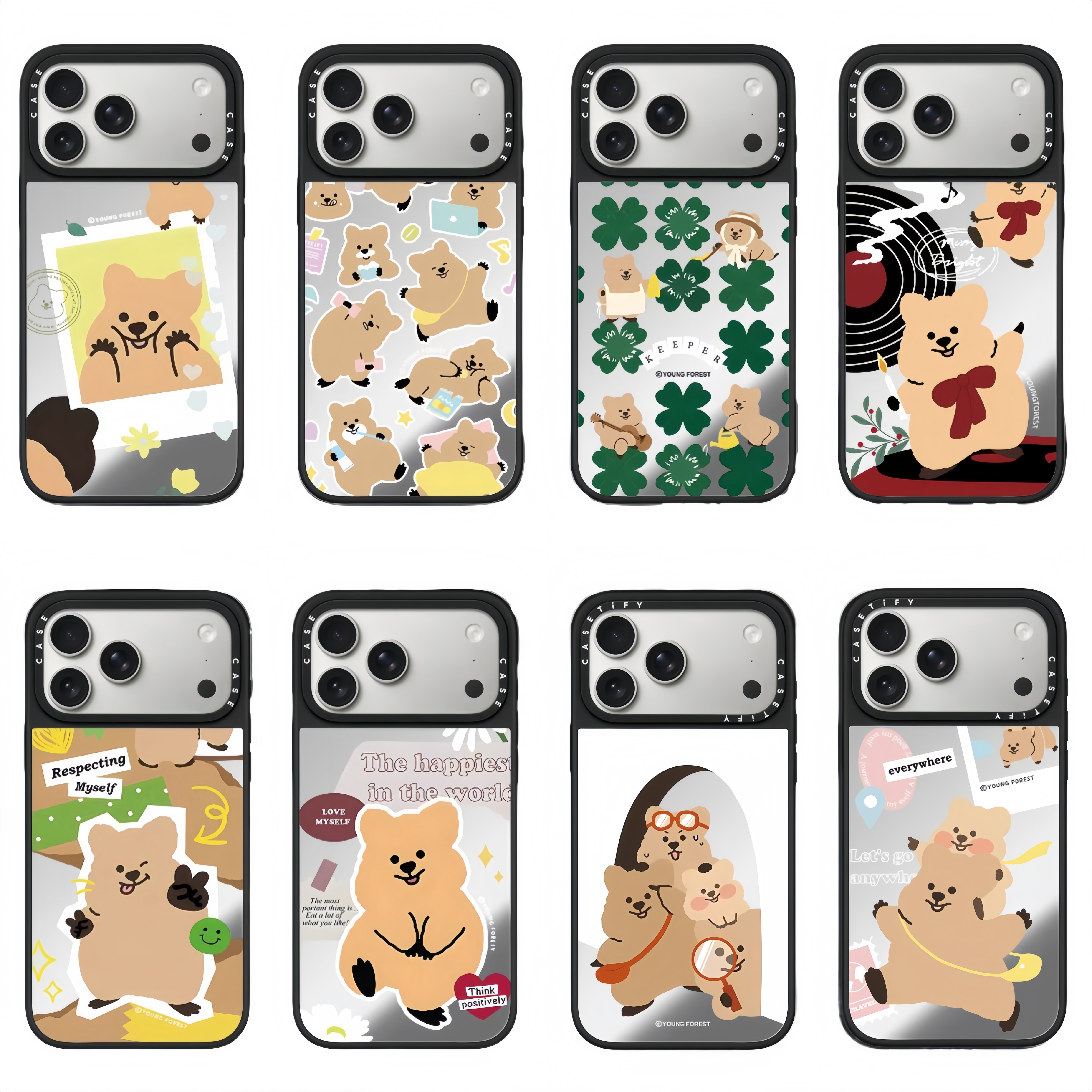 【柿子椒熊】适用苹果iPhone17ProMax手机壳16Pro全包防摔可爱情侣