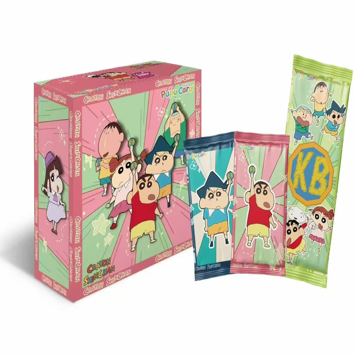 【宠粉】噗噗卡社-蜡笔小新-第一弹-国产二创收藏卡牌盲盒（代拆）