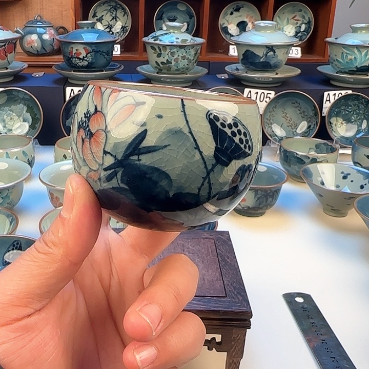 景德镇陶瓷陶瓷杯茶具