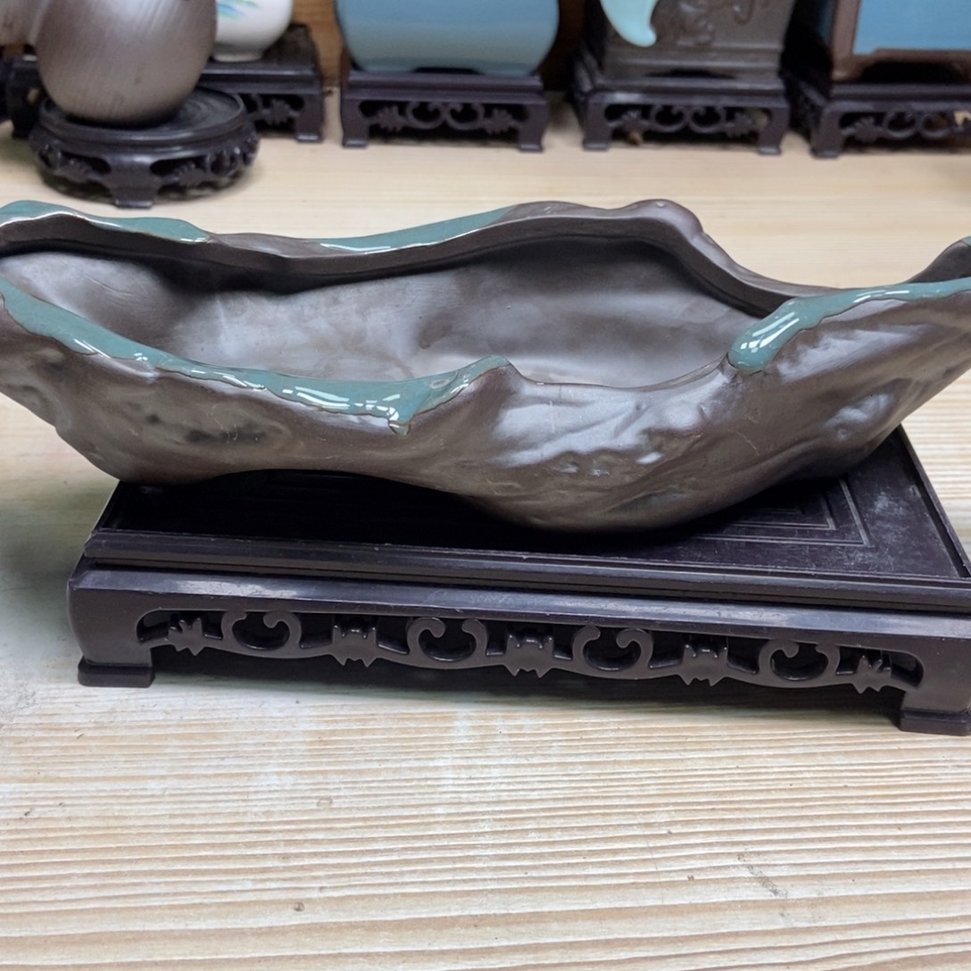 瓷片陶瓷花盆陶瓷艺术