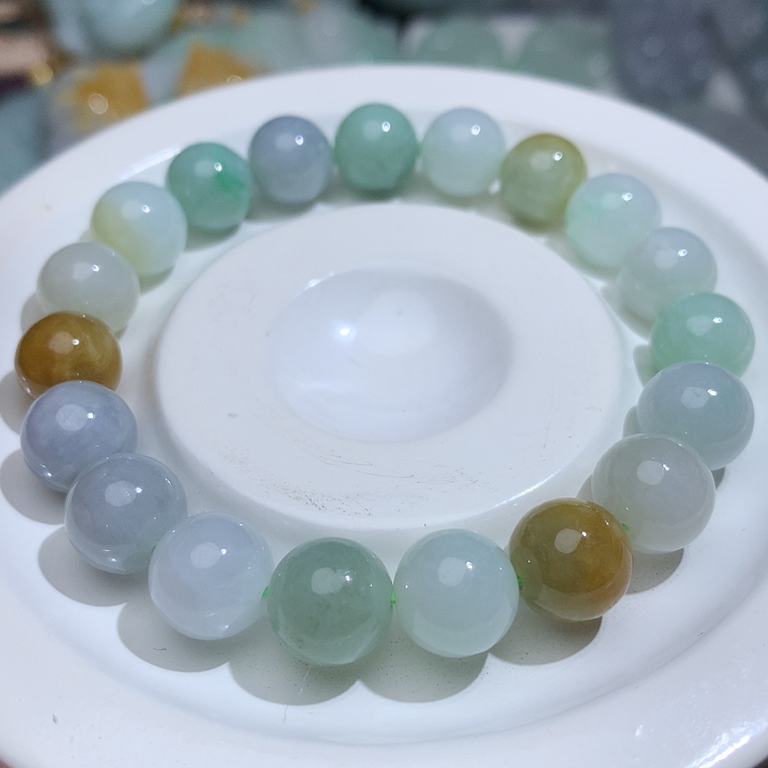 翡翠未镶嵌颈饰367