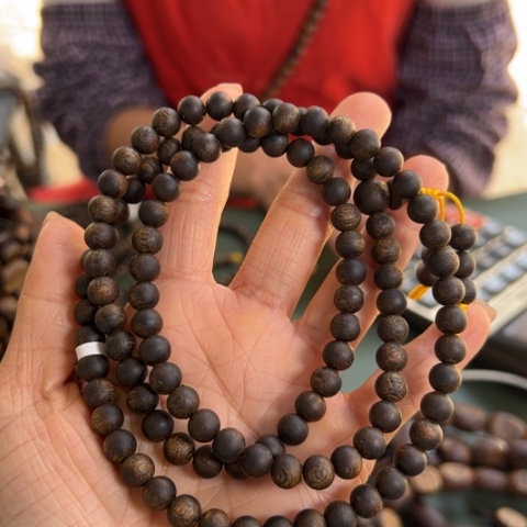 沉香手串乌身沉水23克卡0.7多样性发1条
