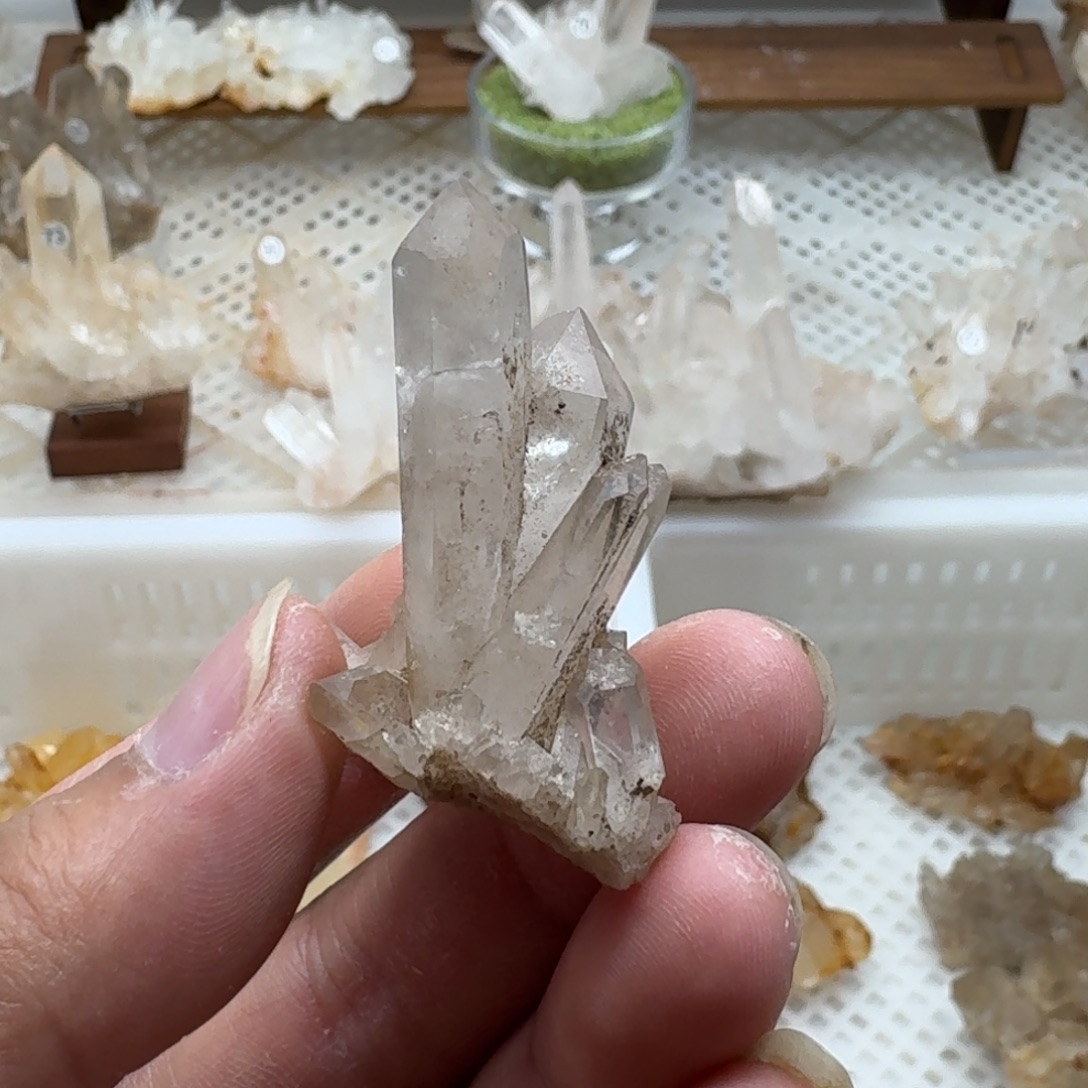 重***妹银S925镶嵌珠宝半成品水晶