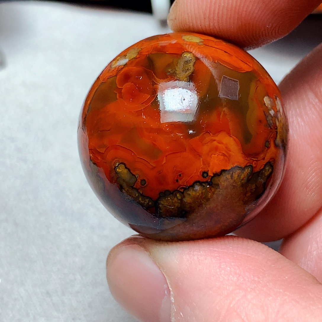 *****玛瑙/玉髓未镶嵌战国红