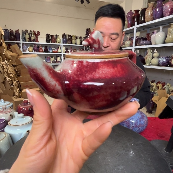 牛家钧窑牛自恒老师钧瓷