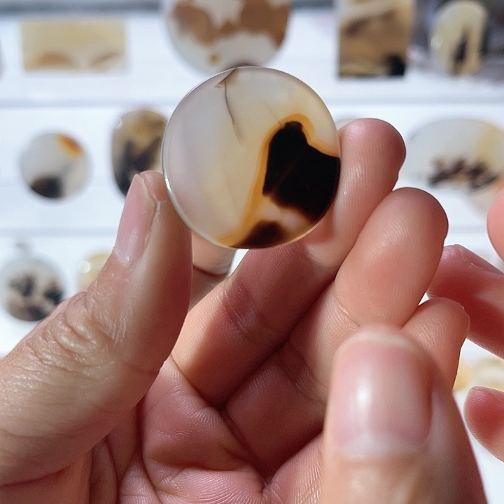 【闪购商品】玛瑙/玉髓珠宝半成品未镶嵌