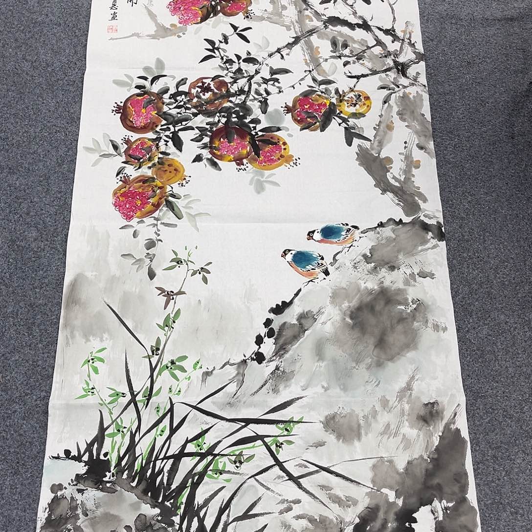国画纯手绘作品欣赏