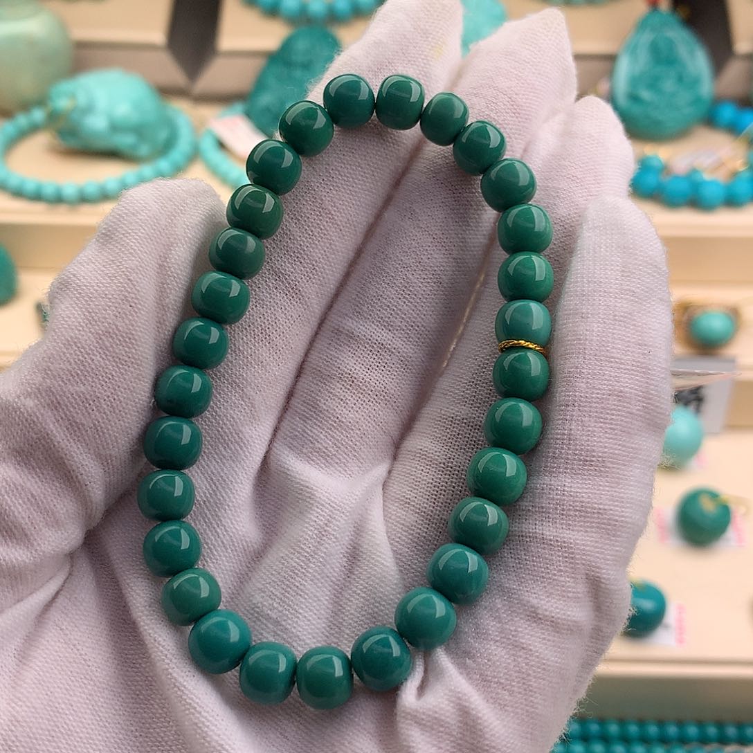 绿松石珠宝奇石未镶嵌