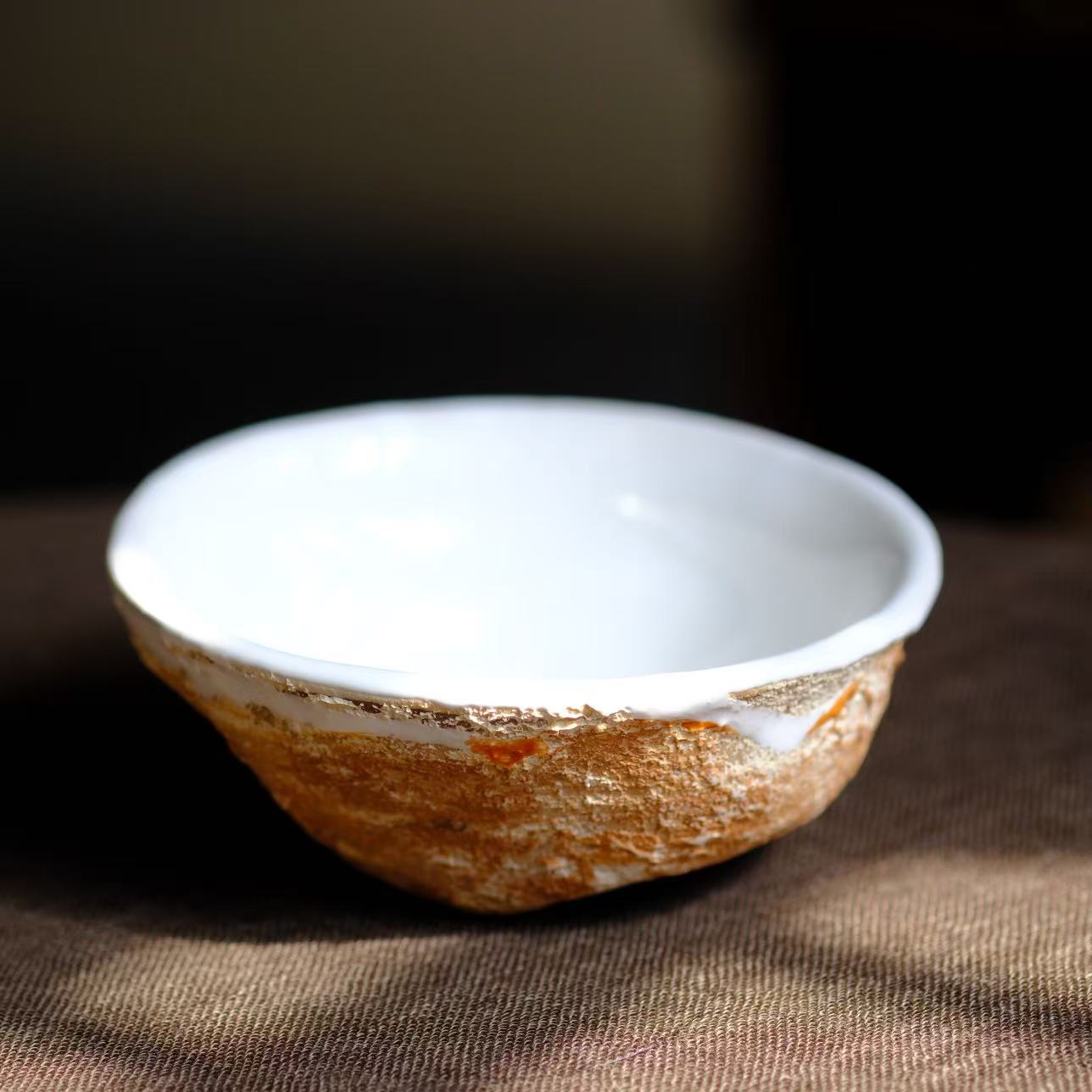 小喜宅 素月流白小碗（口径约16cm）