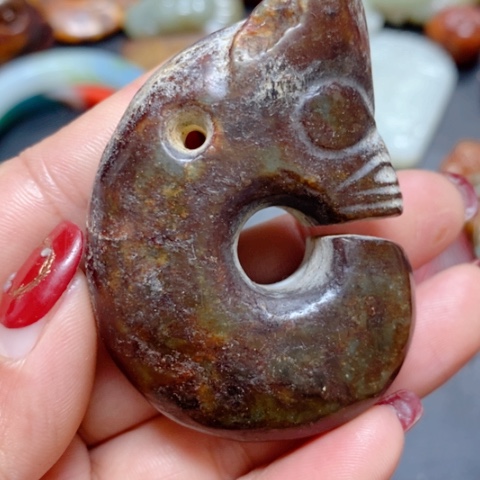 紫金钵盂菩提吊坠