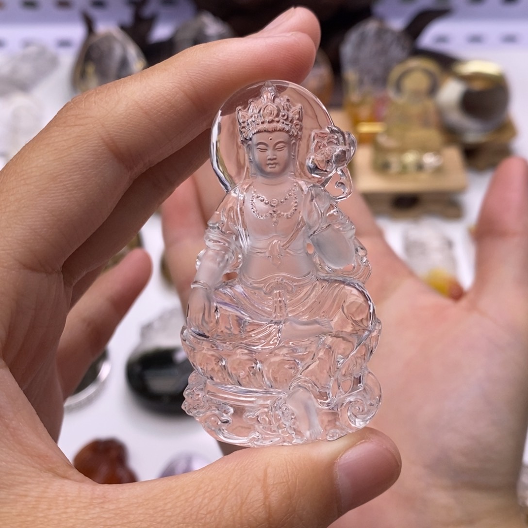未镶嵌颈饰水晶木****）定制