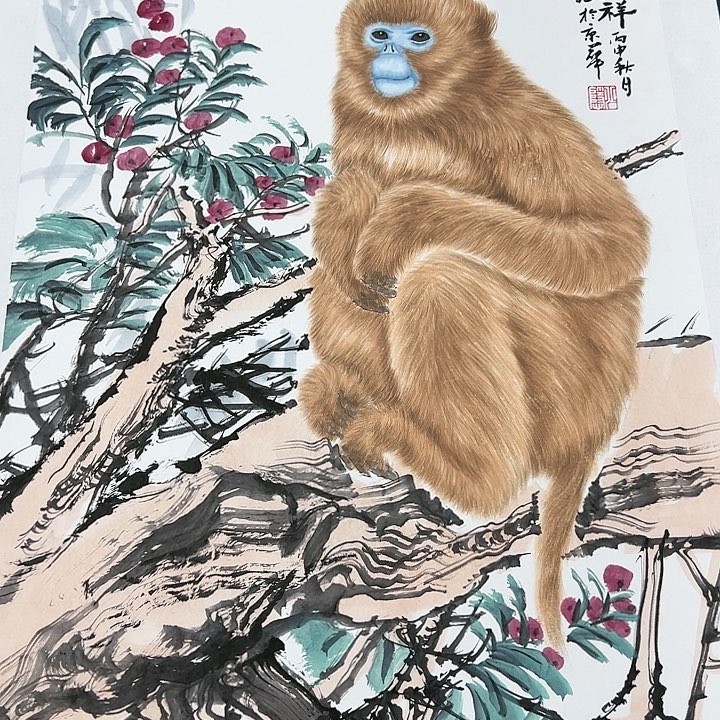 国画书画作品多次