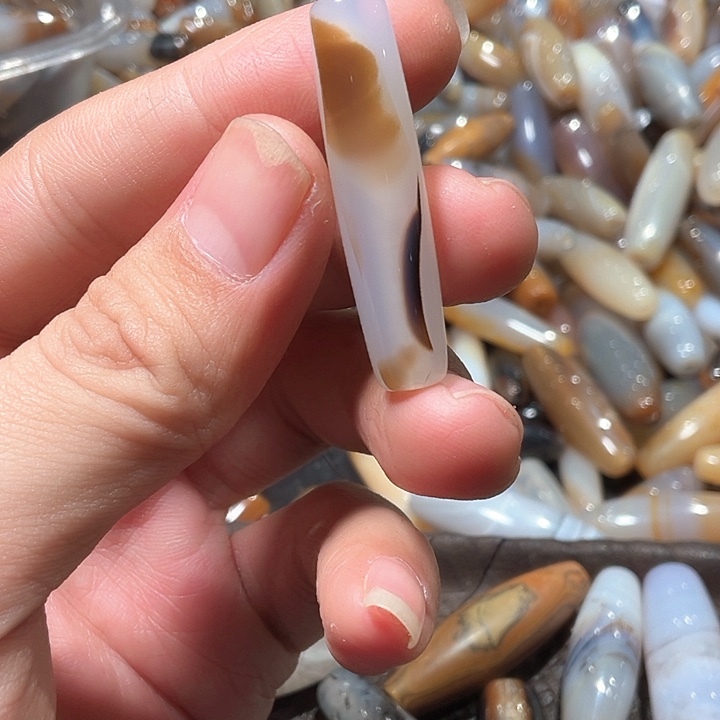 玛瑙/玉髓吊坠(不含链)未镶嵌