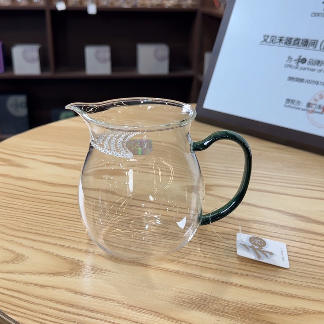 禾器观禄煮茶器墨绿色。。。