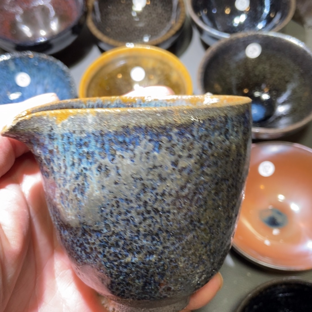 言***药茶盏154 落灰烧盏微瑕放漏