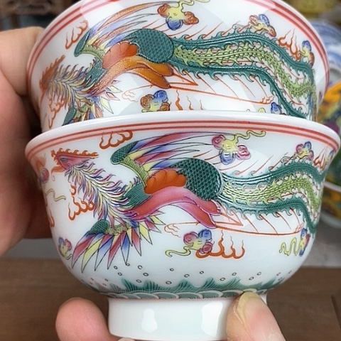 景德镇陶瓷藏式茶碗