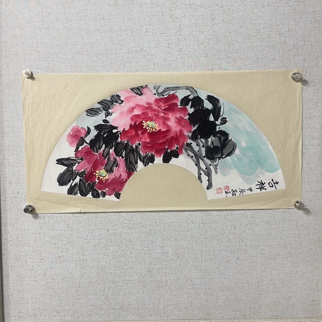 国画郑红玉老师参展原作
