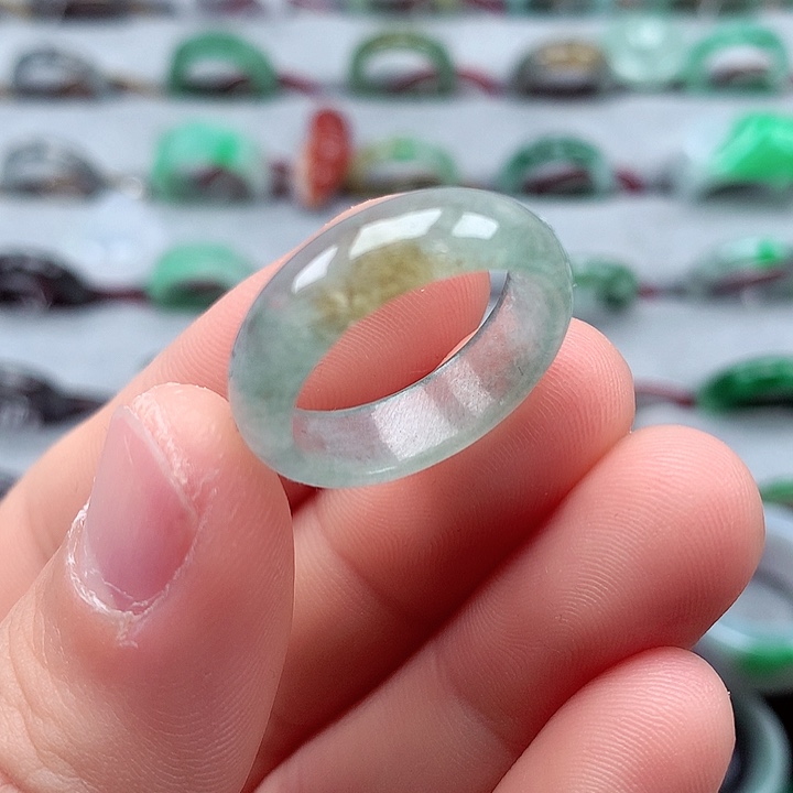 翡翠戒指未镶嵌18号