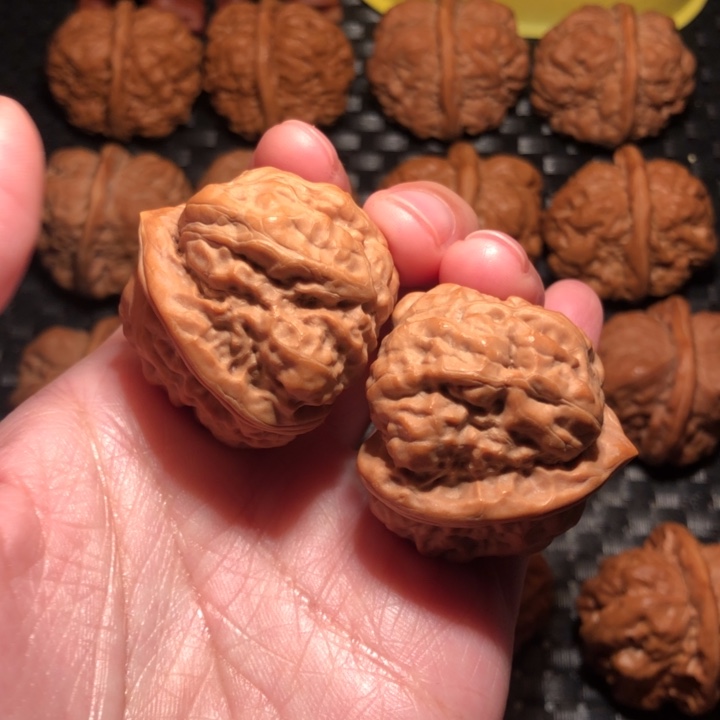 把件文玩核桃三角蛙36