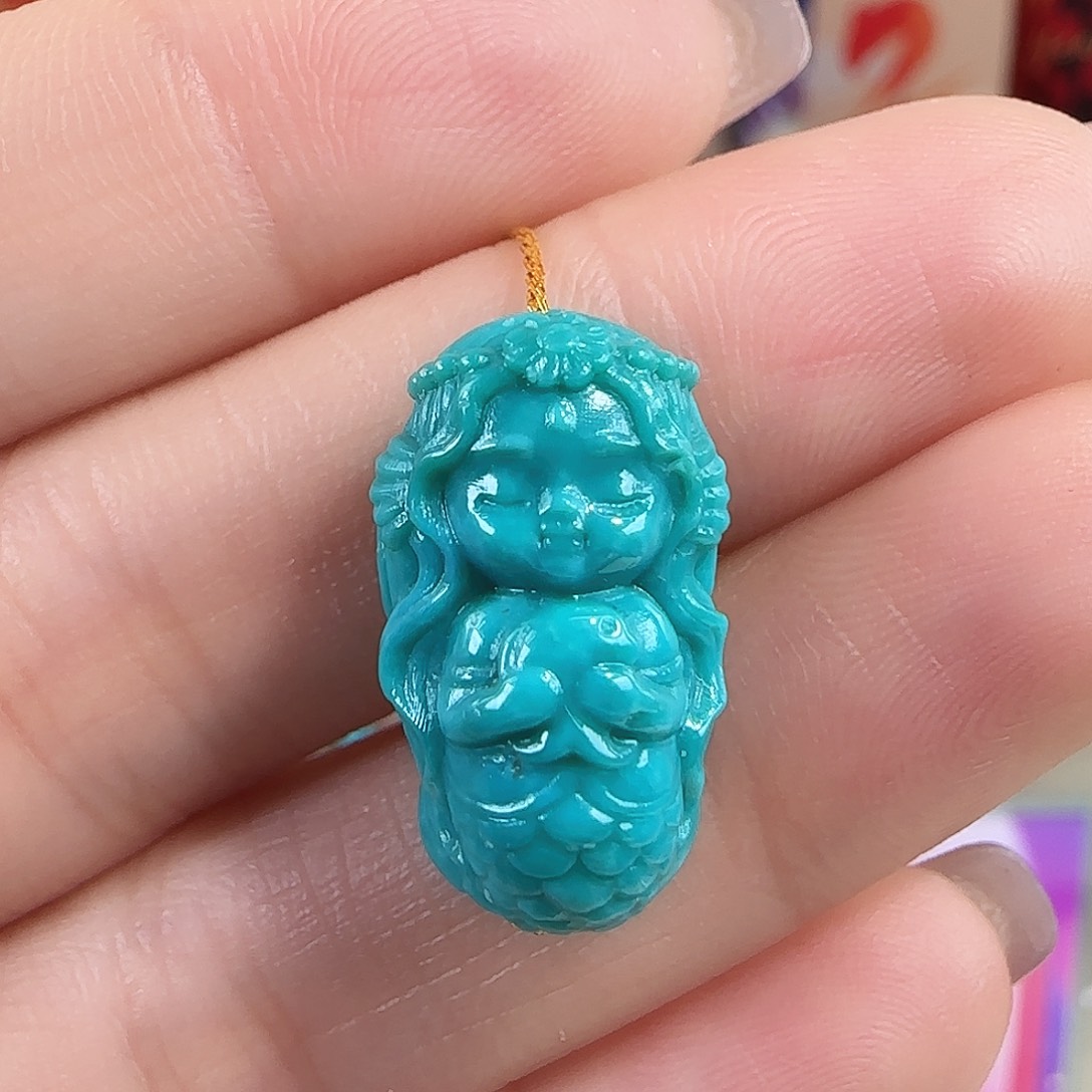 绿松石未镶嵌珠宝奇石