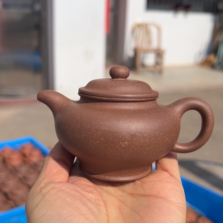 紫砂茶壶老段泥多只150c c