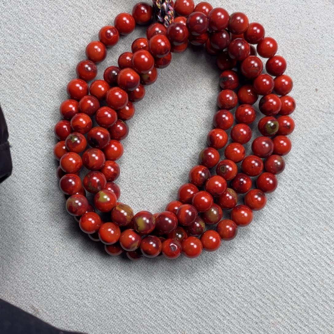 南红玛瑙未镶嵌手链