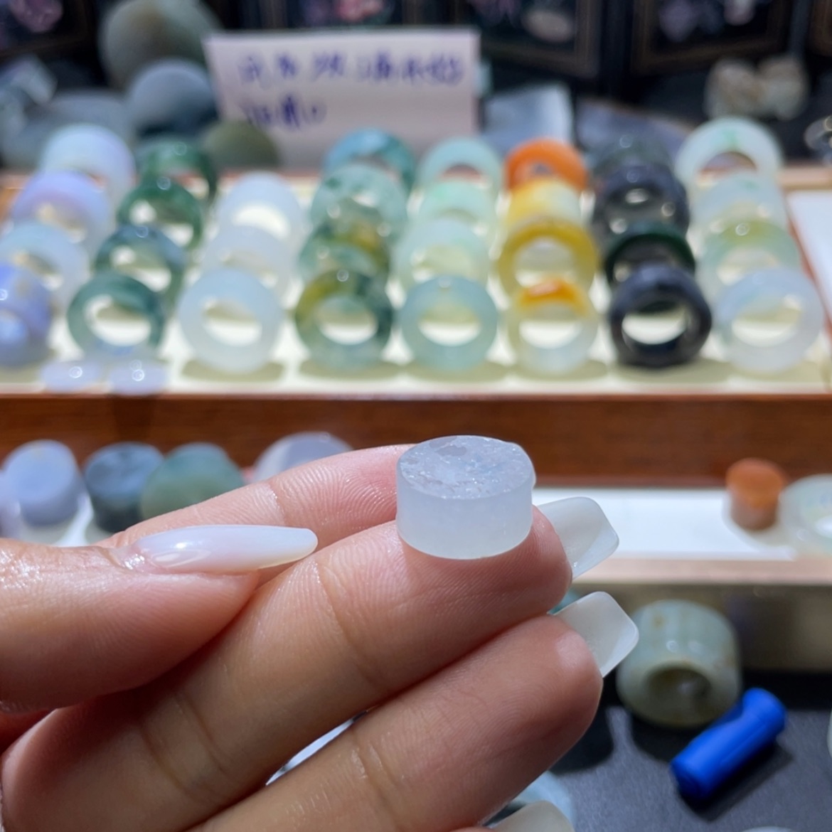 【闪购商品】定制翡翠未镶嵌雪*～天然翡翠