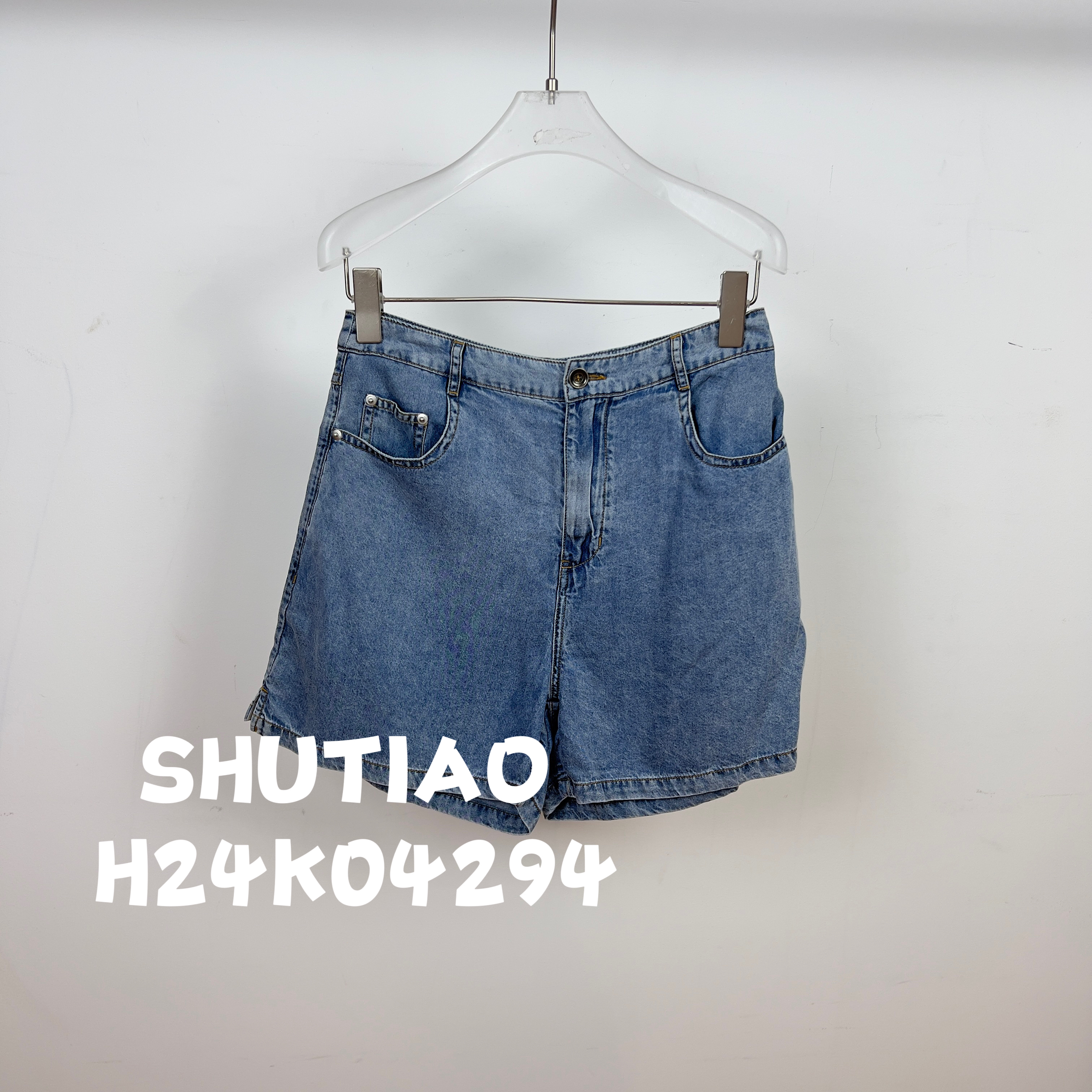 【SHUTIAO】2024秋冬：新款小众设计款短裤H24K04294