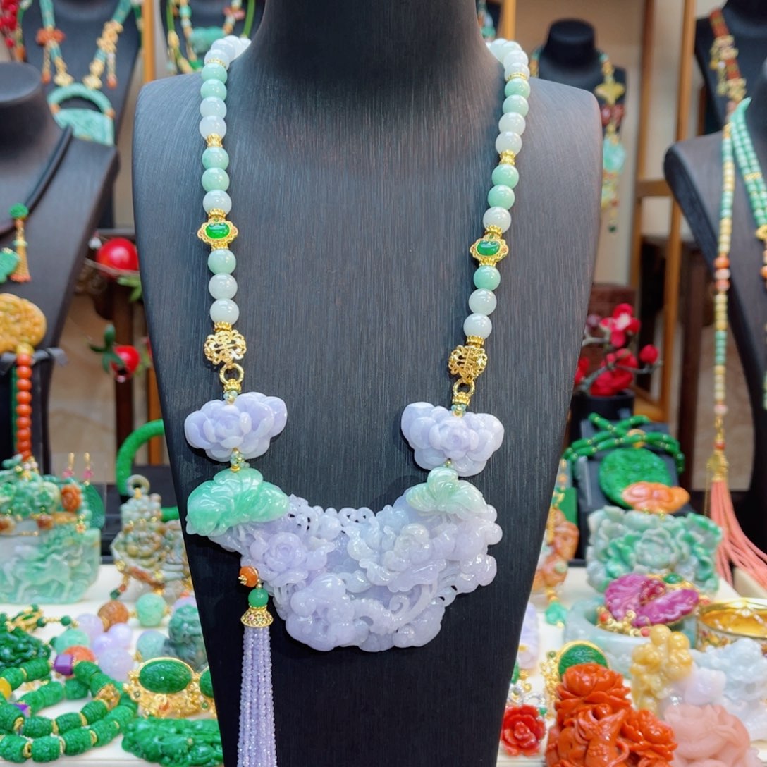 翡翠颈饰合金48小时鉴赏期