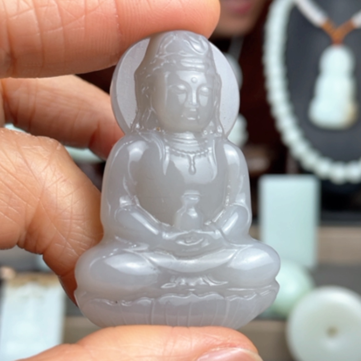 【闪购商品】颈饰未镶嵌和田玉