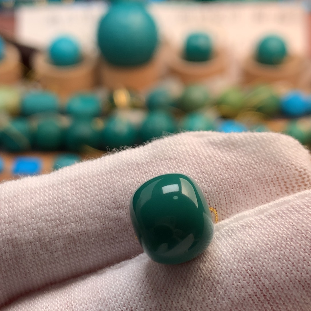 绿松石未镶嵌绿松石11.3mm