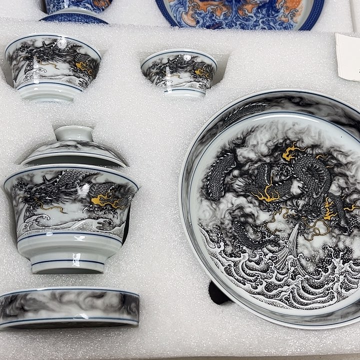 景德镇陶瓷茶具套组自用款