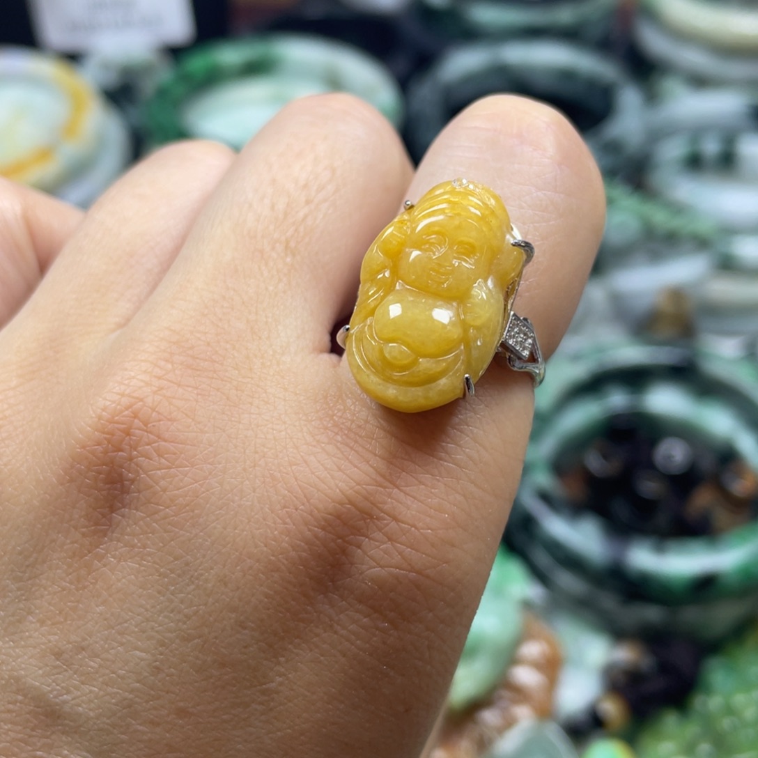 翡翠未镶嵌颈饰牌子