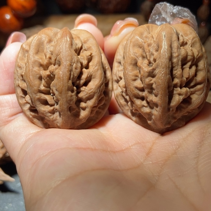 把件文玩核桃东北楸子小雪21