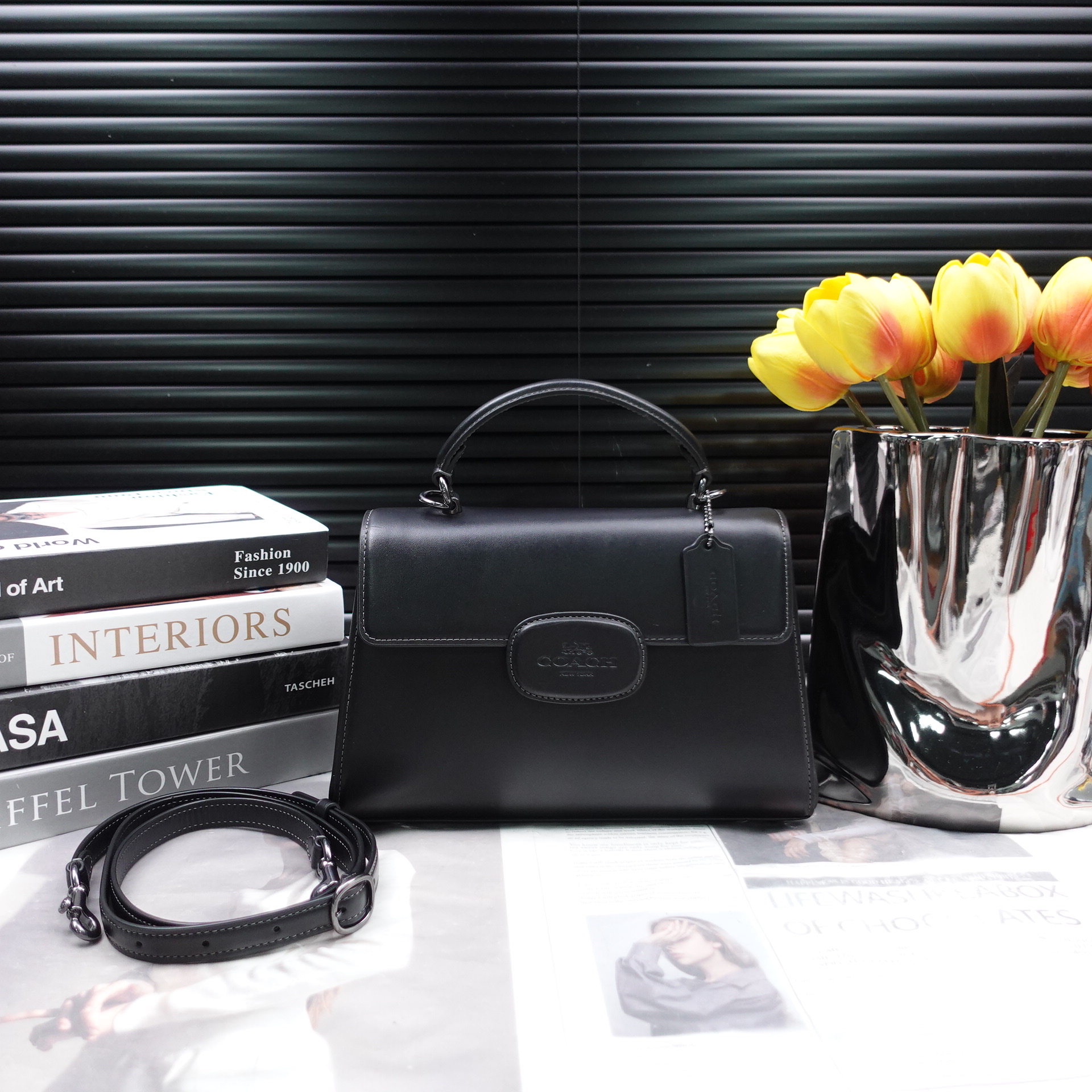 95新 COACH/蔻驰 单肩包/T10294838