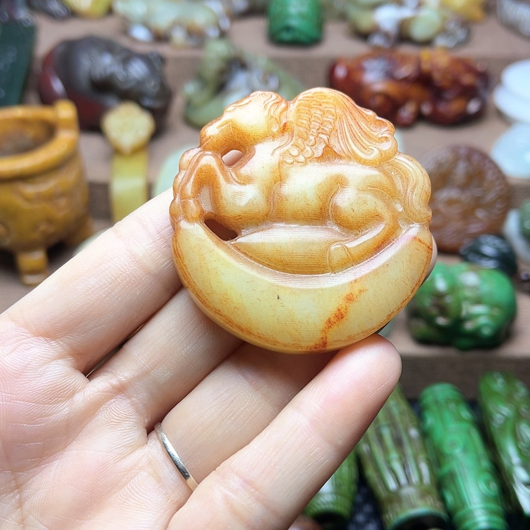 白玉菩提吊坠23。。