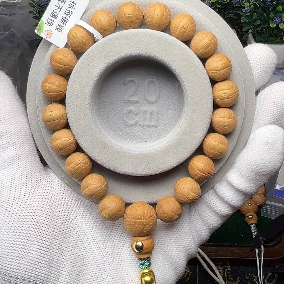 凤眼菩提手串菩提尺寸12.2-12.4