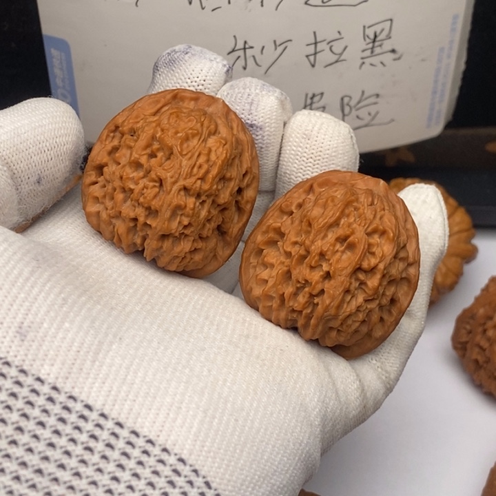 把件文玩核桃高炮南疆石39