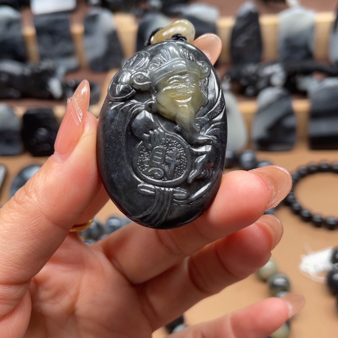 和田玉挂件未镶嵌