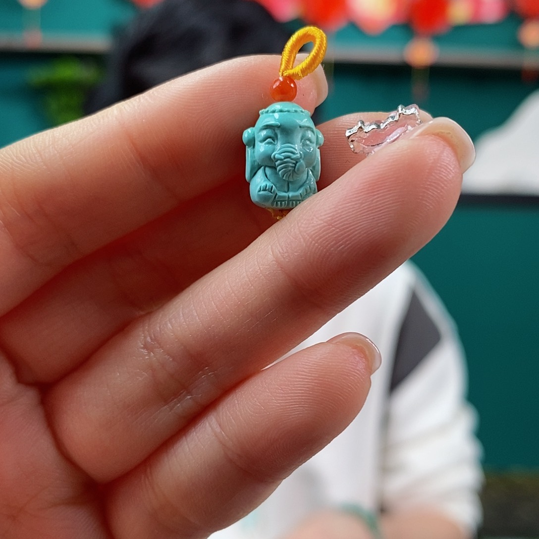 绿松石珠宝奇石未镶嵌