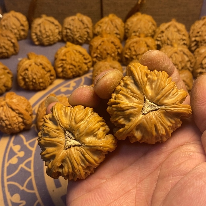 老***子核桃手串/手链拼接工艺品三棱