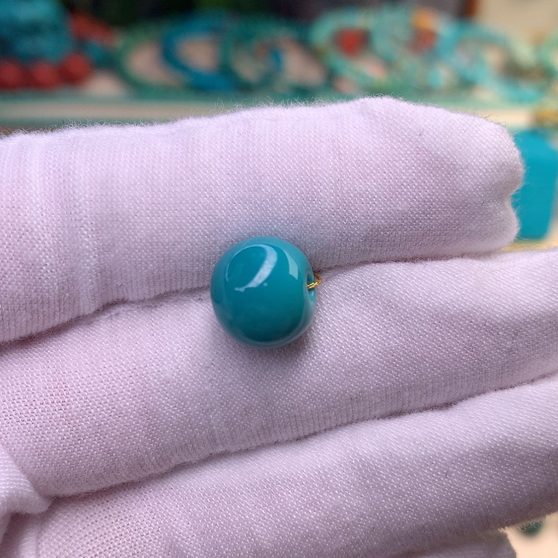 绿松石珠宝半成品未镶嵌