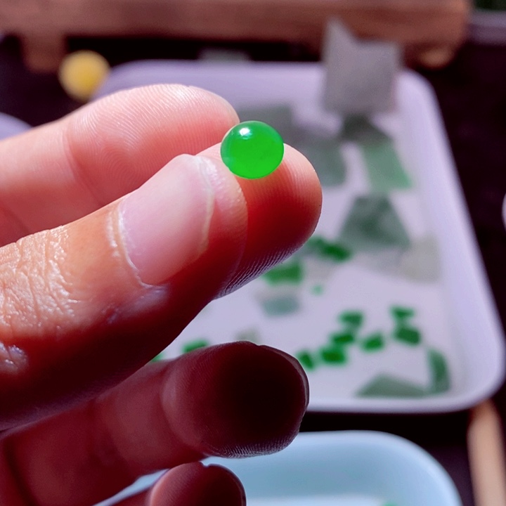 鱼****定制翡翠未镶嵌翡翠