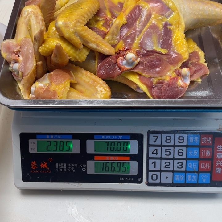 低温冷冻60天中国大陆食用农产品鸡腿